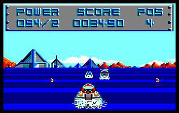 Pantallazo del juego online Off Shore Warrior (CPC)