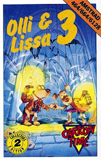 Carátula del juego Olli and Lissa 3 The Candlelight Adventure (CPC)