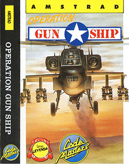 Carátula del juego Operation Gunship (CPC)