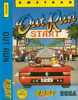 Carátula del juego Out Run (CPC)