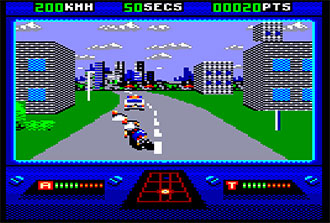 Pantallazo del juego online OutRun Europa (CPC)