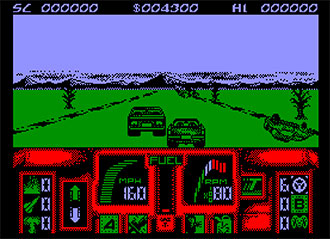 Pantallazo del juego online Overlander (CPC)