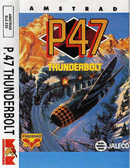 Carátula del juego P47 Thunderbolt (CPC)