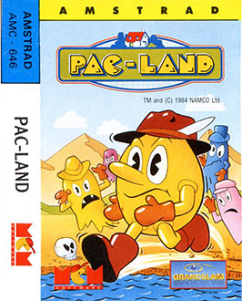 Carátula del juego Pac-Land (CPC)