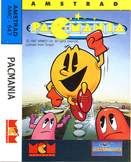 Carátula del juego Pac-Mania (CPC)