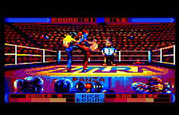 Pantallazo del juego online Panza Kick Boxing (CPC)