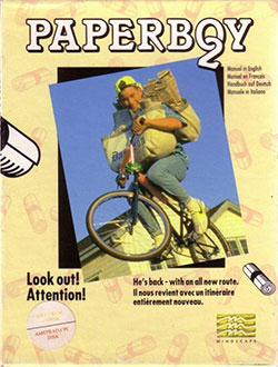 Juego online Paperboy 2 (CPC)