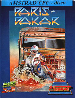 Juego online Paris Dakar (CPC)