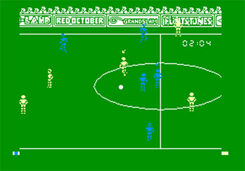 Pantallazo del juego online Peter Beardsley's International Football (CPC)