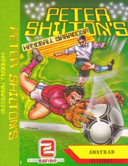 Carátula del juego Peter Shilton's Handball Maradona (CPC)