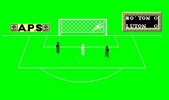 Pantallazo del juego online Peter Shilton's Handball Maradona (CPC)