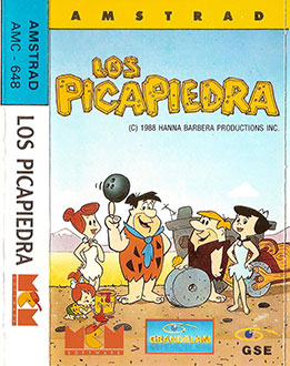 Carátula del juego Los Picapiedra (CPC)
