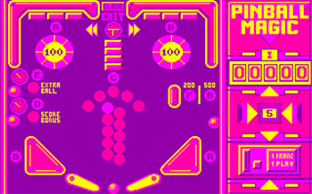 Pantallazo del juego online Pinball Magic (CPC)