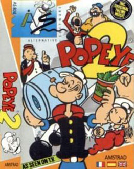 Carátula del juego Popeye 2 (CPC)