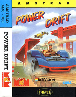 Carátula del juego Power Drift (CPC)