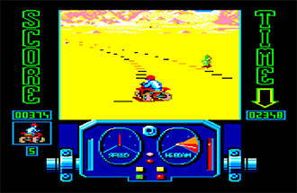 Pantallazo del juego online Quad (CPC)