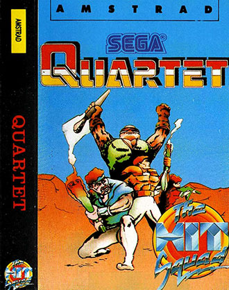 Carátula del juego Quartet (CPC)