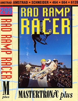 Carátula del juego Rad Ramp Racer (CPC)