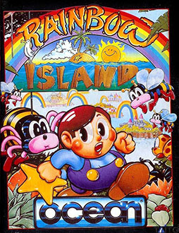 Carátula del juego Rainbow Islands (CPC)
