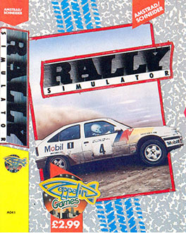 Carátula del juego Rally Simulator (CPC)