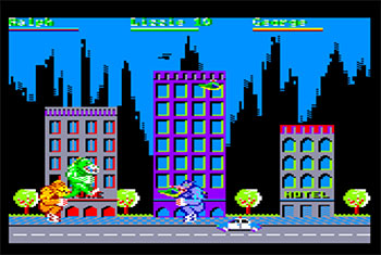 Pantallazo del juego online Rampage (CPC)