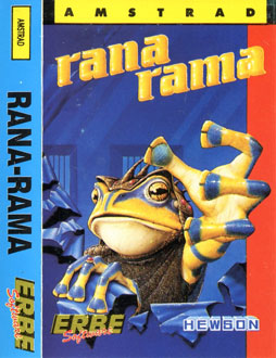 Carátula del juego Rana Rama (CPC)