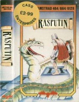 Carátula del juego Rasputin (CPC)