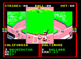 Pantallazo del juego online R.B.I. Baseball 2 (CPC)