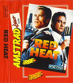 Carátula del juego Red Heat (CPC)