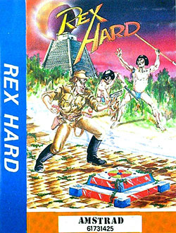 Carátula del juego Rex Hard (CPC)