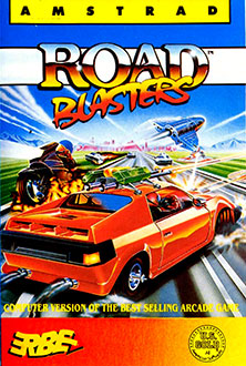 Carátula del juego Road Blasters (CPC)