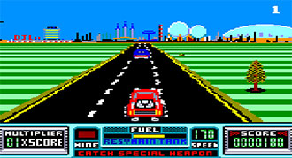 Pantallazo del juego online Road Blasters (CPC)