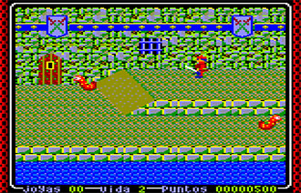 Pantallazo del juego online Robin (CPC)