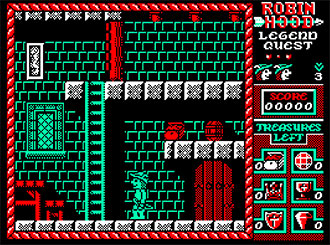 Pantallazo del juego online Robin Hood Legend Quest (CPC)