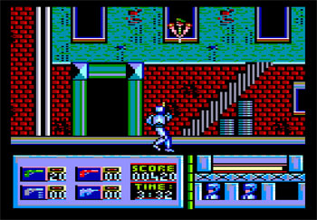 Pantallazo del juego online Robocop (CPC)