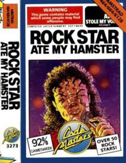 Juego online Rock Star Ate My Hamster (CPC) Juego online Rock Star Ate My Hamster (CPC)
