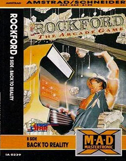 Carátula del juego Rockford (CPC)