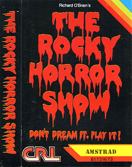 Carátula del juego The Rocky Horror Show (CPC)