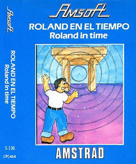 Carátula del juego Roland en el Tiempo (CPC)