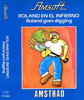 Carátula del juego Roland en el Infierno (CPC)