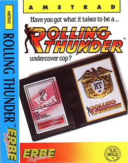 Carátula del juego Rolling Thunder (CPC)