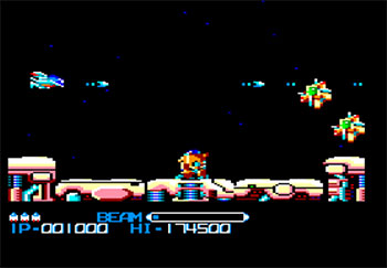 Pantallazo del juego online R-Type (CPC)