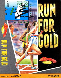 Carátula del juego Run For Gold (CPC)