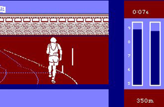 Pantallazo del juego online Run For Gold (CPC)