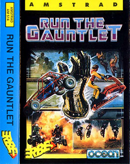 Carátula del juego Run The Gauntlet (CPC)
