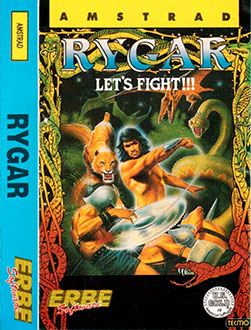Carátula del juego Rygar (CPC)