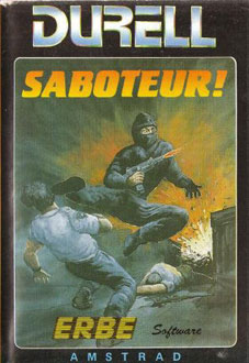 Carátula del juego Saboteur (CPC)