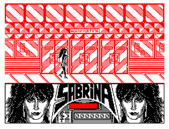 Pantallazo del juego online Sabrina (CPC)