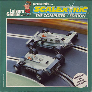 Carátula del juego Scalextric (CPC)