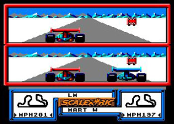 Pantallazo del juego online Scalextric (CPC)